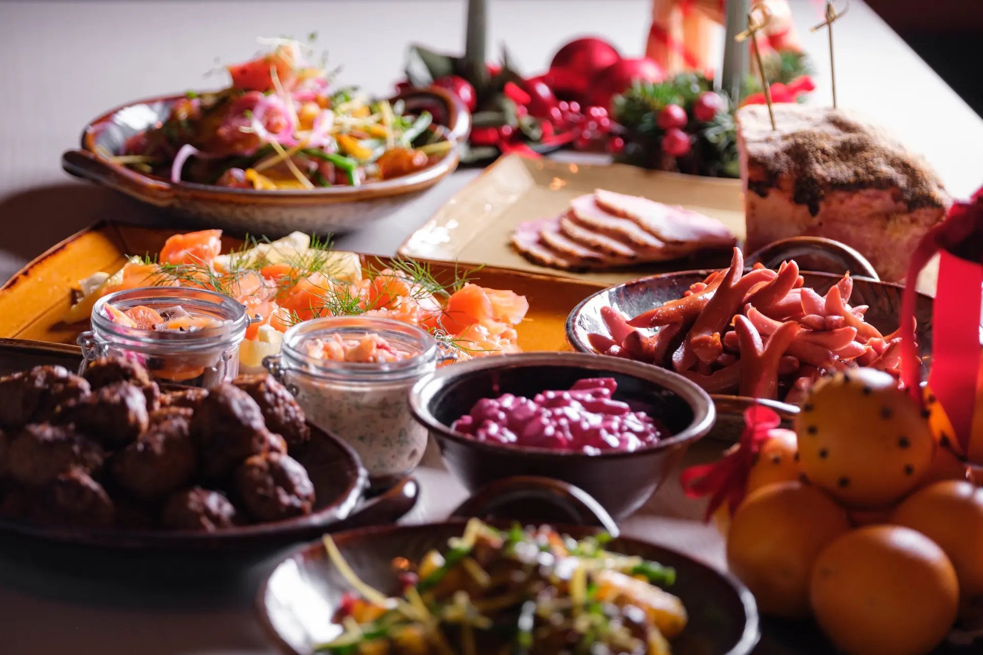 Julbord på Blå Porten — Blå Porten, Djurgårdsvägen 64