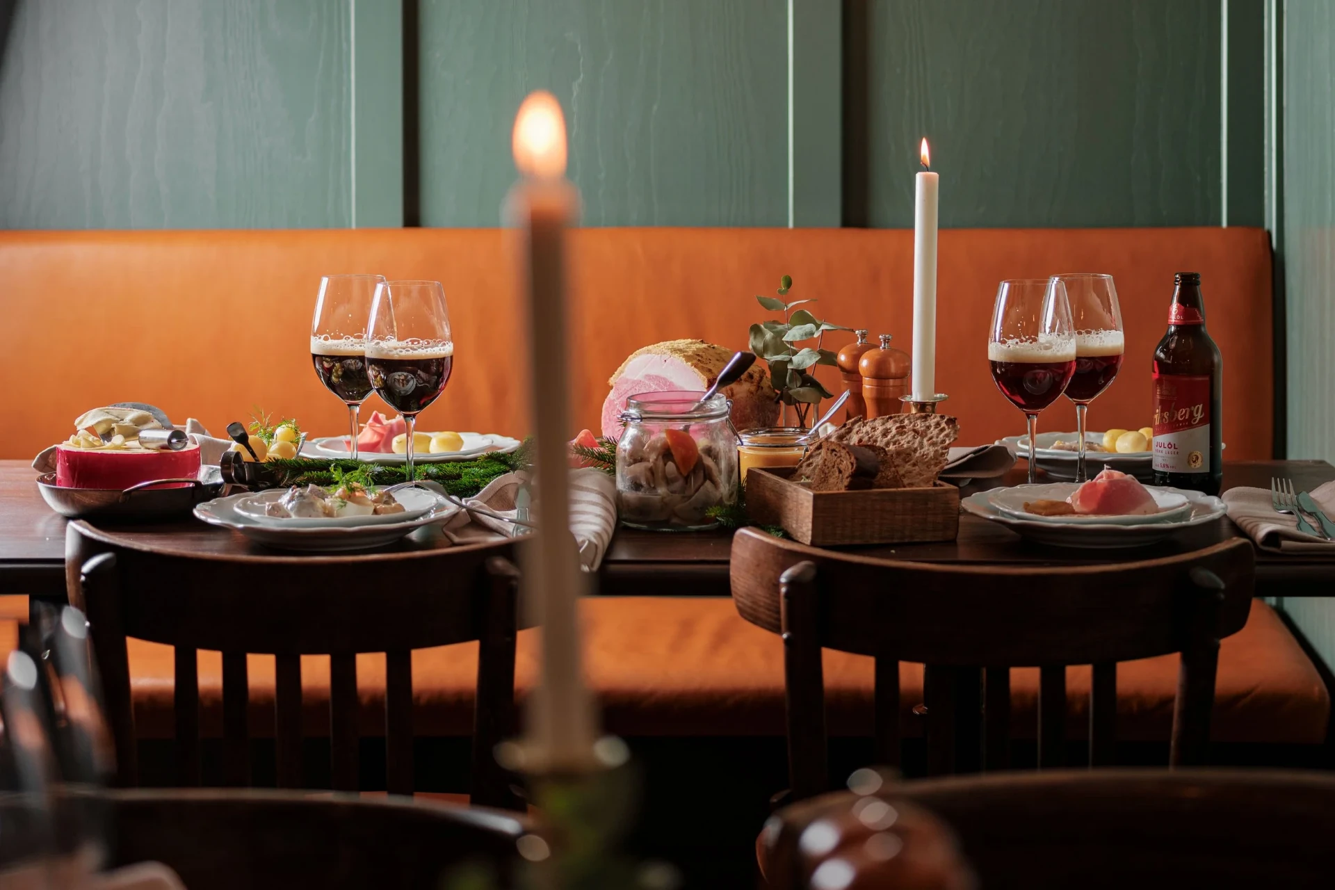 Julbord på Gamla Enskede Matbod — Gamla Enskede Matbod, Stockholmsvägen 17