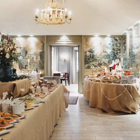 Julbord på Stallmästaregården — Stallmästaregården, Brunnsviken